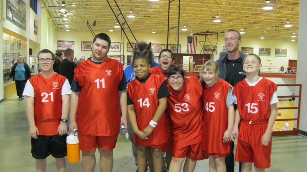 Maddie's Special Olympics of Hamilton County Bball Team
